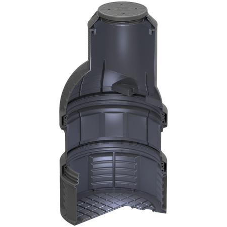 Колодец КС-7 H2400 мм с крышкой D 560 мм - фото 3