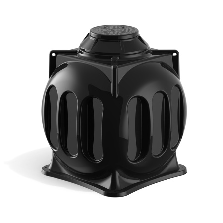 Колодец КС-5М с переходной муфтой и крышкой D560 фото 1