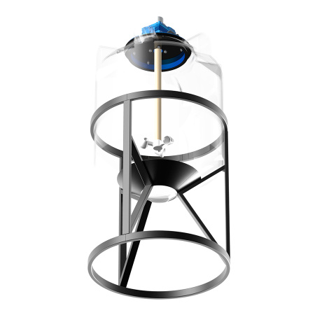 Емкость K 200 литров с мешалкой для вязких жидкостей фото 4