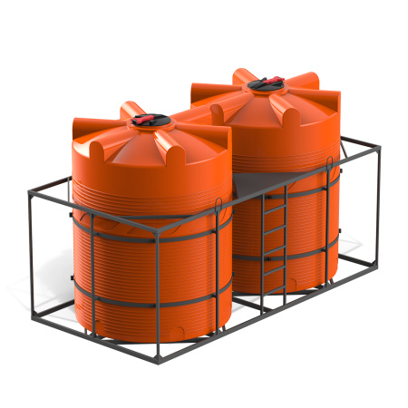 Кассета двойная с емкостями V 6000 КАС - фото 2