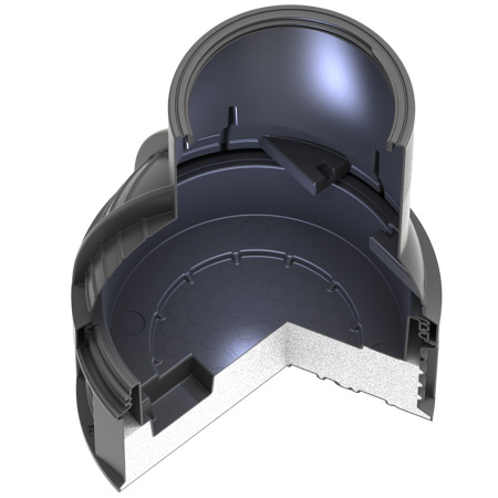 Колодец КС-7 H1675 мм с крышкой D 780 мм - фото 10