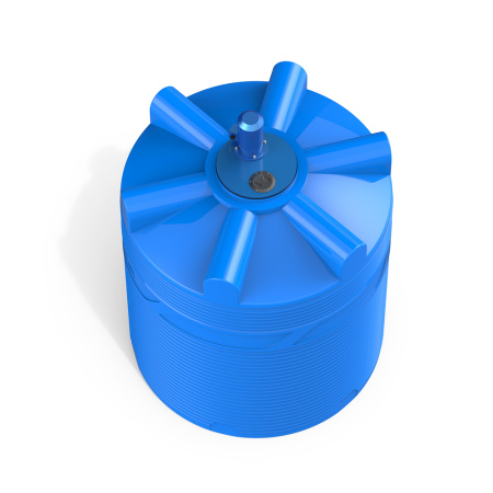 Емкость V 3000 литров с турбинной мешалкой фото 3