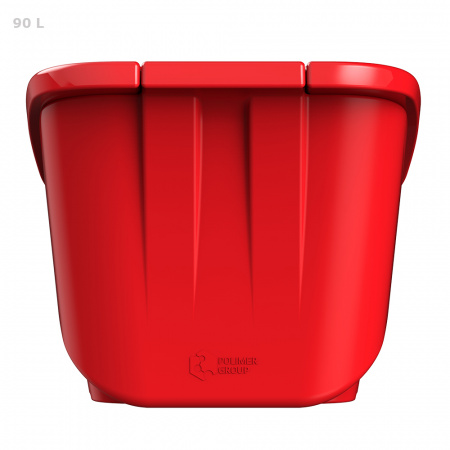 Ящик для песка 90 литров - фото с сзади