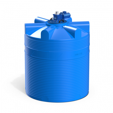 Емкость V 3000 литров с лопастной мешалкой фото 4