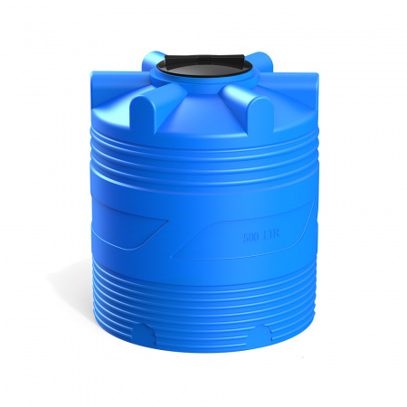 Емкость V 500 литров цвет синий фото 1