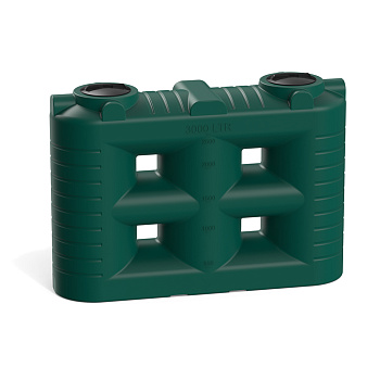 Бак SN 3000 литров (зелёный)