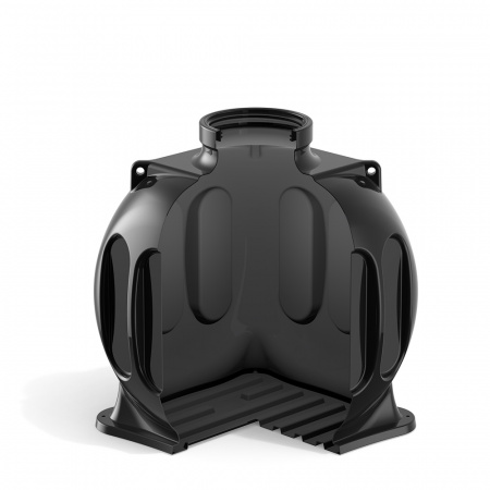 Колодец КС-5 c горловиной D580 мм и крышкой D560 фото в разрезе