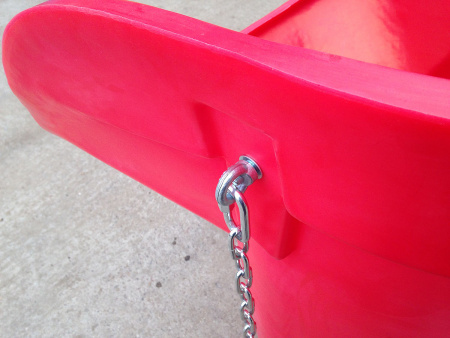 Приемная секция мусоросброса «Профи» крепление