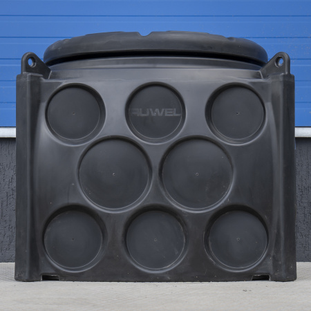 Колодец КН 1000x1000 H1000 с крышкой D780 мм фото 01