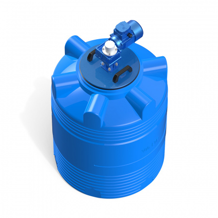 Емкость V 300 литров с лопастной мешалкой - фото 4