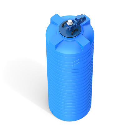 Емкость N 1000 литров с лопастной мешалкой фото 2