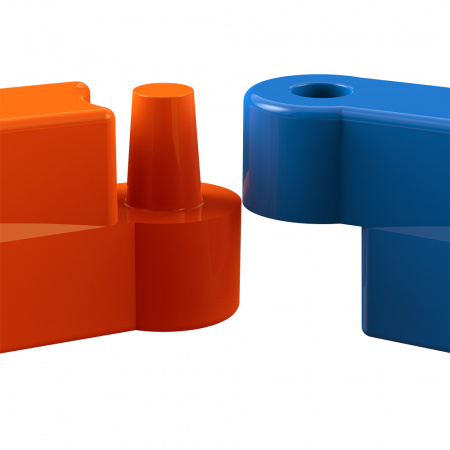 Песочница детская - вид крепления изнутри Песочница детская - вид крепления изнутри