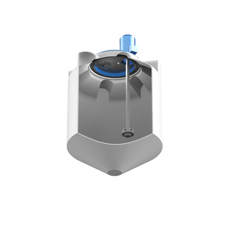 Емкость K 200 литров с турбинной мешалкой Микс DSL без обрешетки фото 7