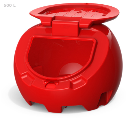 Ящик для соли, реагентов 500 литров PREMIUM с открытой крышкой - фото 1