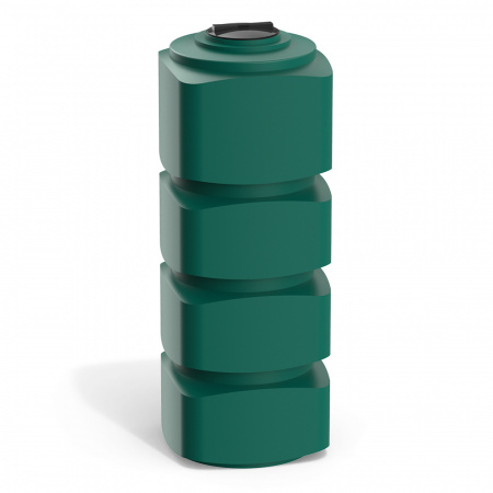 Емкость F 1000 литров вертикальная - зеленая