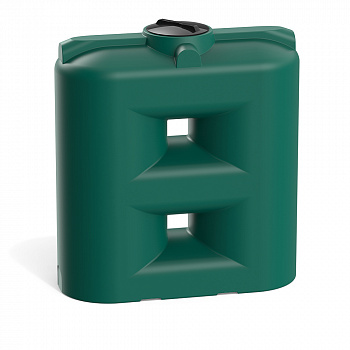 Анонс - Бак пластиковый S 2000 литров цвет зеленый