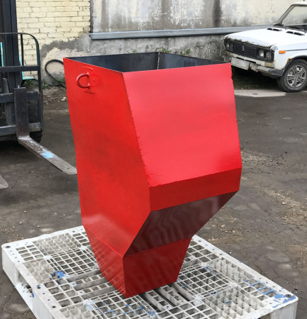 Гаситель скорости для мусоросброса