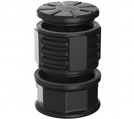 Части колодца серии КН-780 - крышка - удлиняющая секция - основание