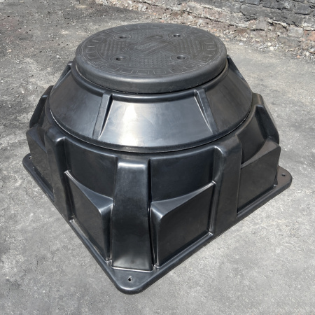 Колодец КОД 2 H600 с крышкой D 560 мм - фото 4