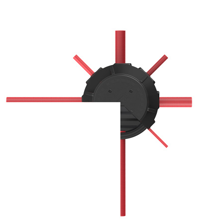 Колодец КН 780/800 с крышкой D 560 мм фото 2 разрез