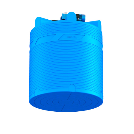 Емкость V 5000 литров с мешалкой для вязких жидкостей фото 3 вид снизу