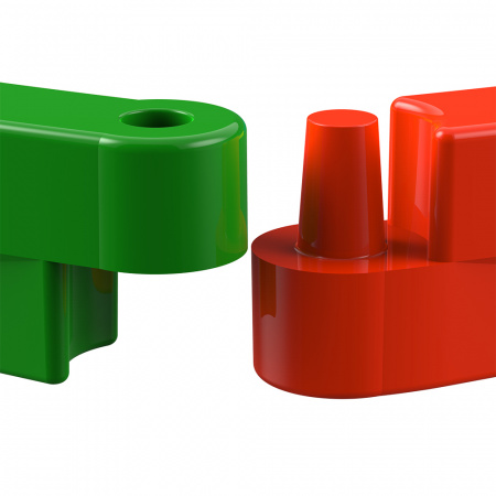 Песочница детская - вид крепления снаружи Песочница детская - вид крепления снаружи