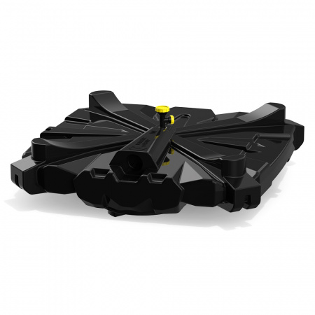 Бак душевой «РОСА» 110 л - вид снизу 1