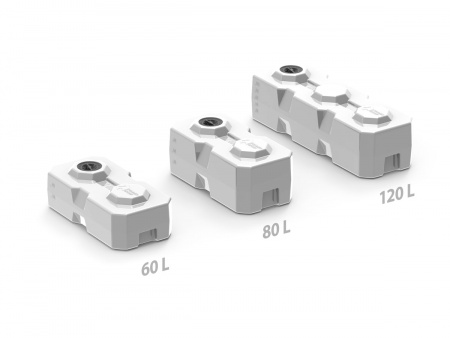 Три емкости серии Т 60, 80, 120 литров  вид 2