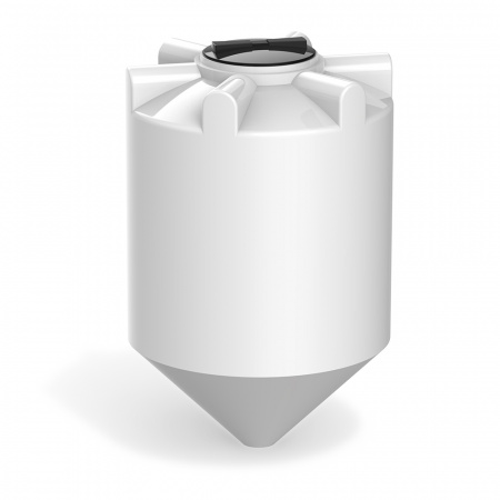 Конусная емкость K 500 литров без обрешетки фото 1