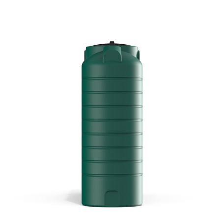 Бак SN 1500 литров цвет зелёный вид бок