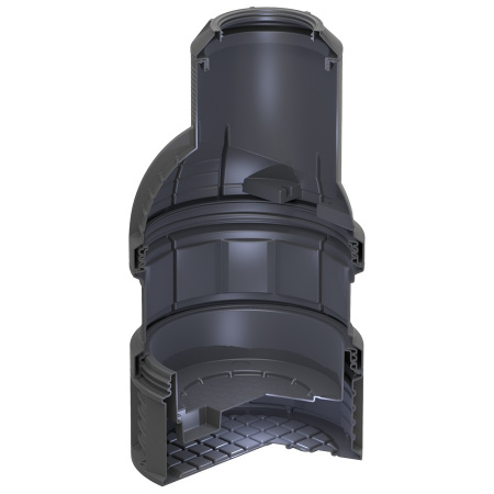 Колодец КС-7 H2400 мм с крышкой D 560 мм - фото 2